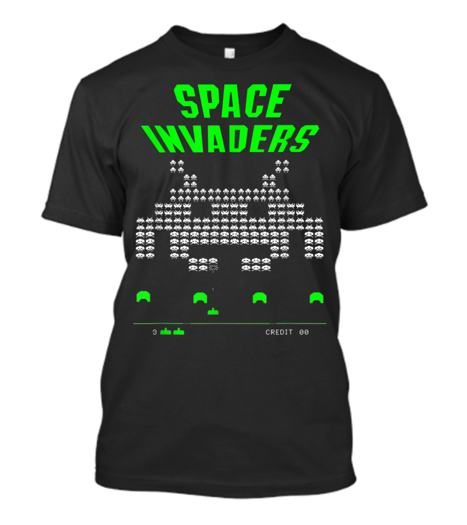 Space Invaders Arcade 80s Video Game Alien Retro T-Shirt