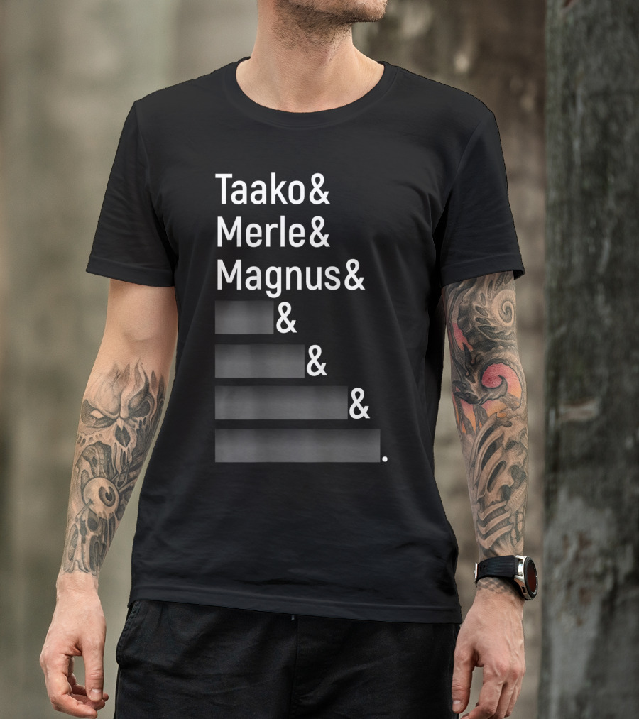Taako Merle Magnus Others Ampersand List T-Shirt