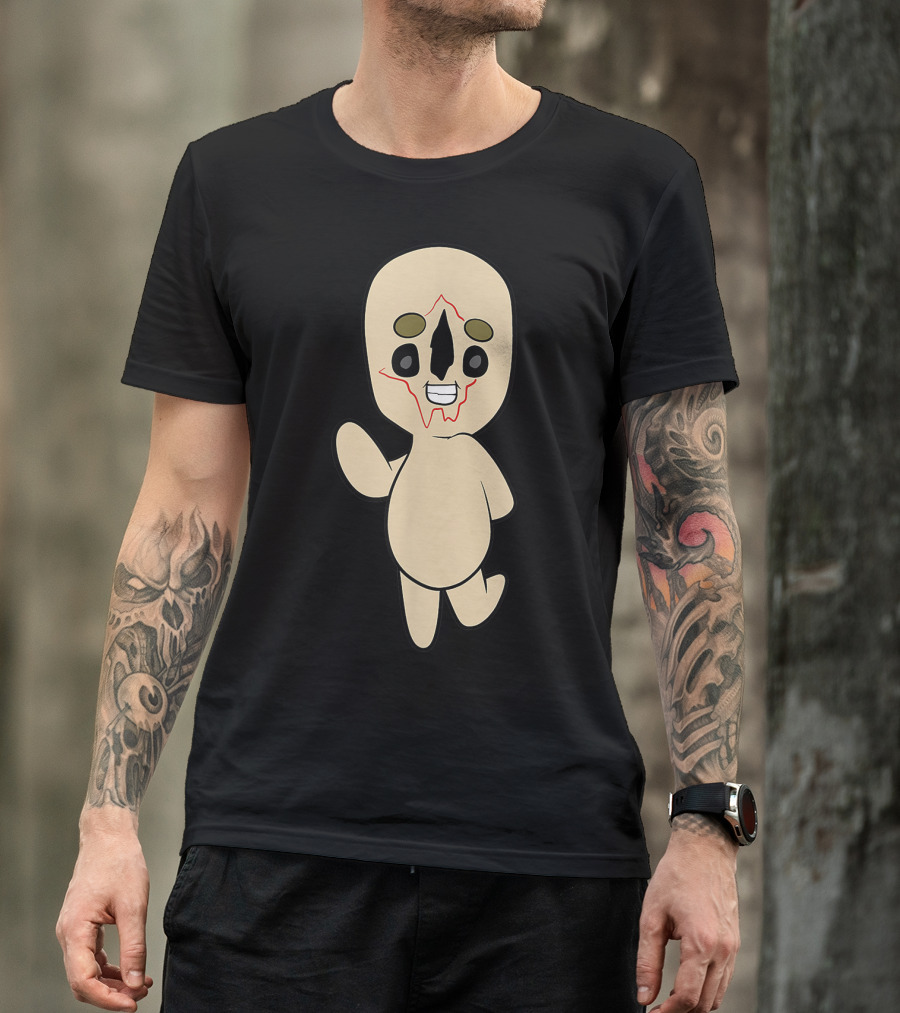 SCP 173 Secure Contain Protect Monster Peanut Cute Cartoon Character T-Shirt