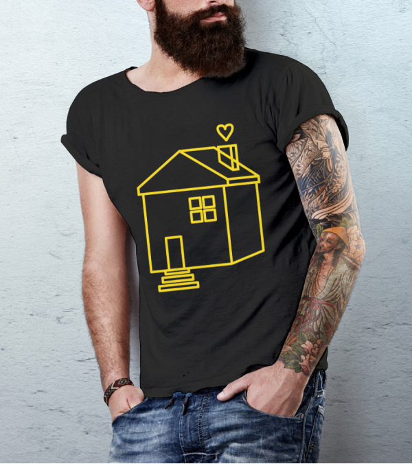 Harry's House Tracklist Heart Icon House T-Shirt