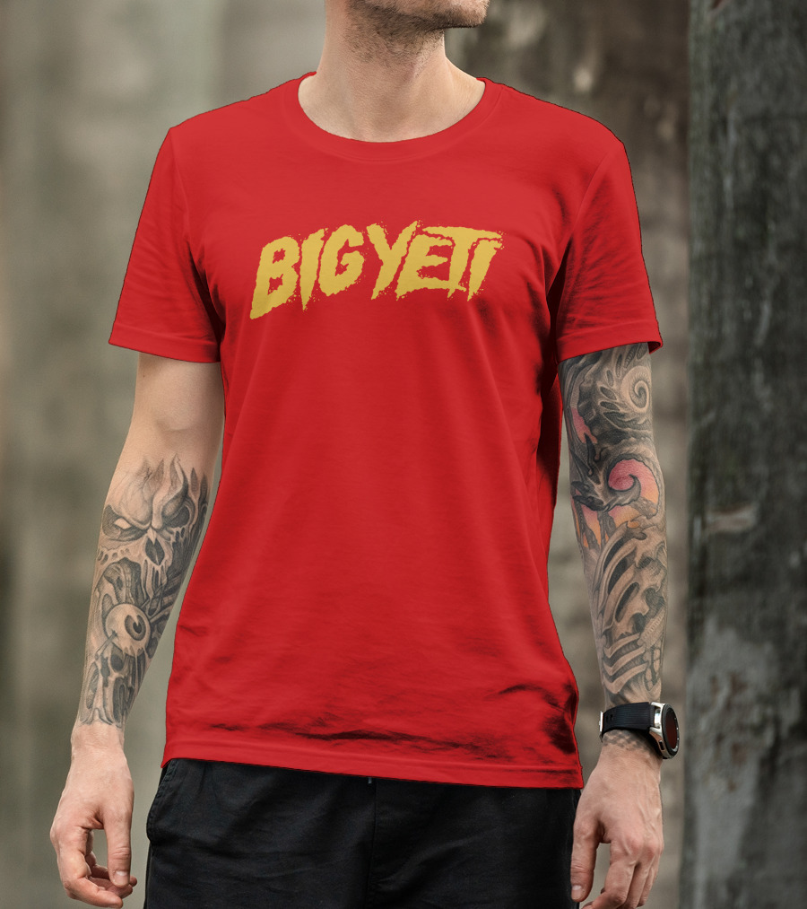 BIG YETI Red T-Shirt