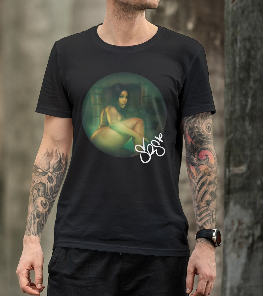 SZA SOS Rounded Dark T-Shirt