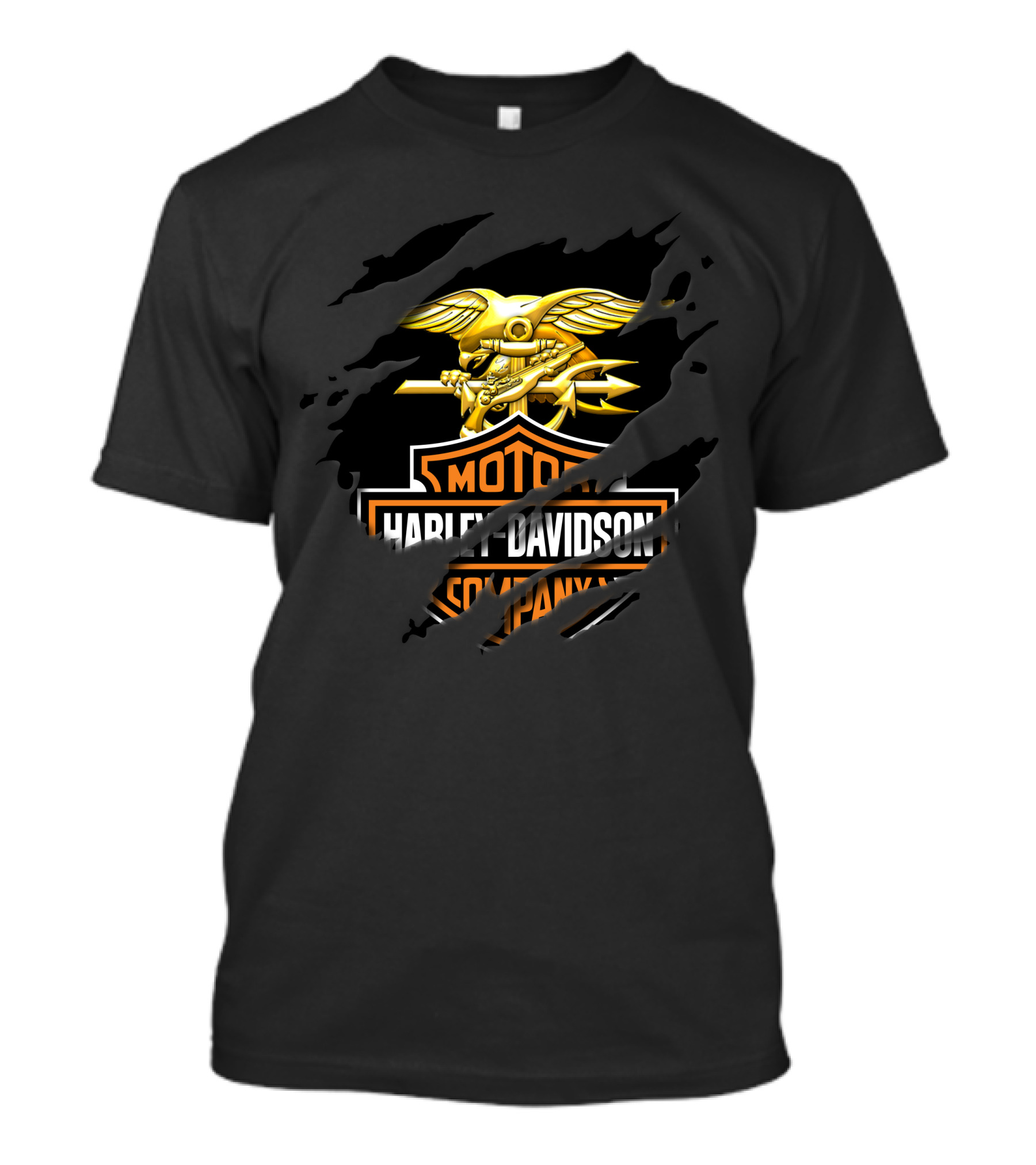 Harley Davidson Motor Company Golden Eagle T-Shirt