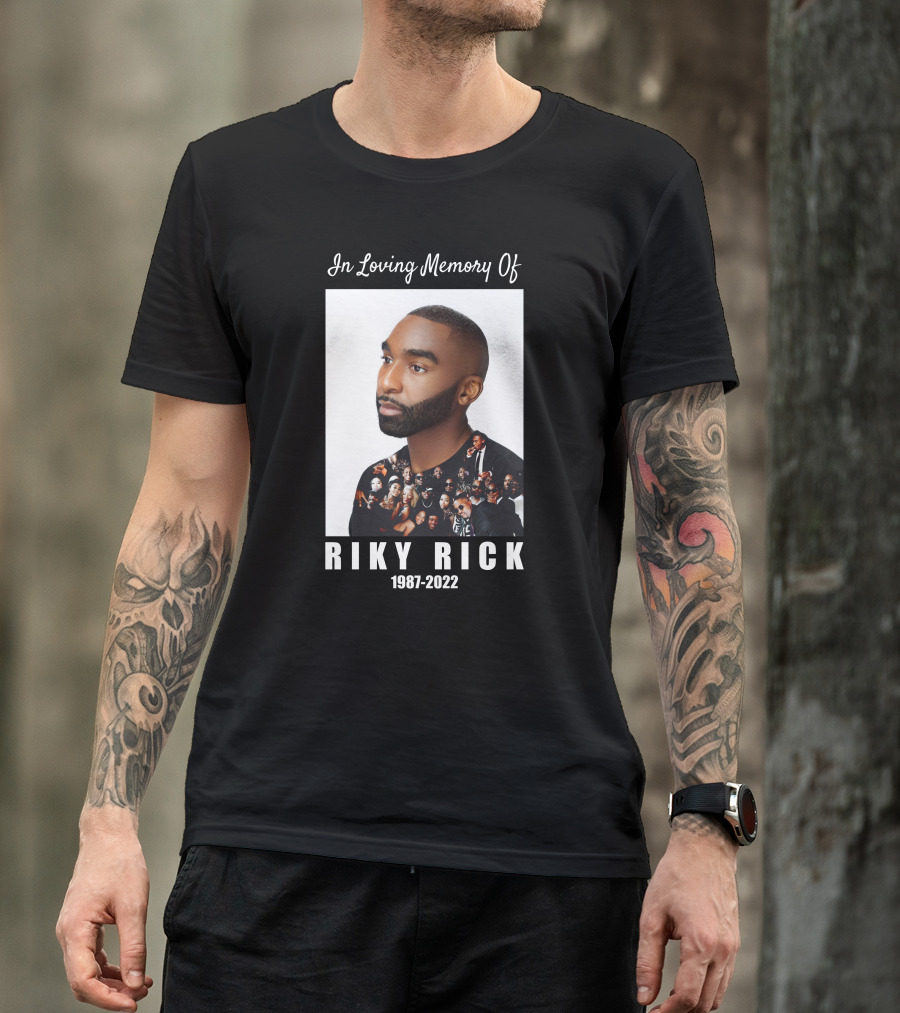 In Loving Memory Of Riky Rick 1987-2022 T-Shirt