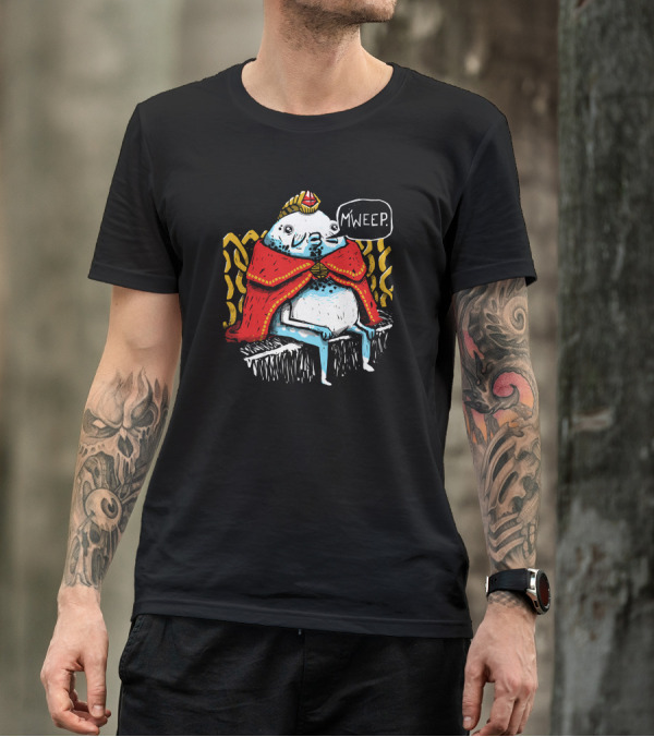 Zelda M'weep King Creature In Red Cape With Gold Trim T-Shirt