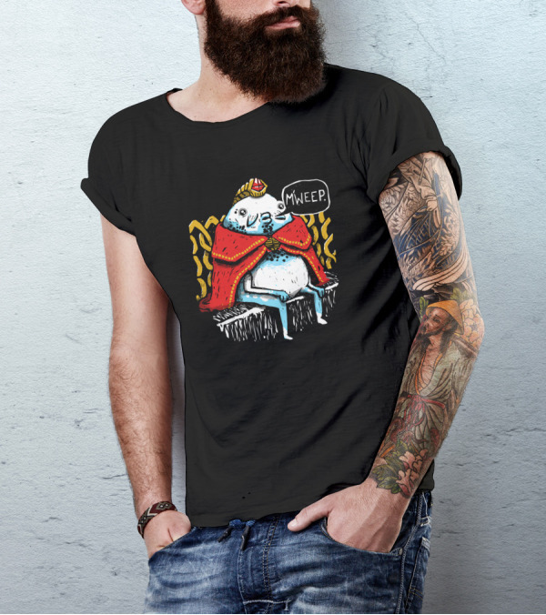 Zelda M'weep King Creature In Red Cape With Gold Trim T-Shirt