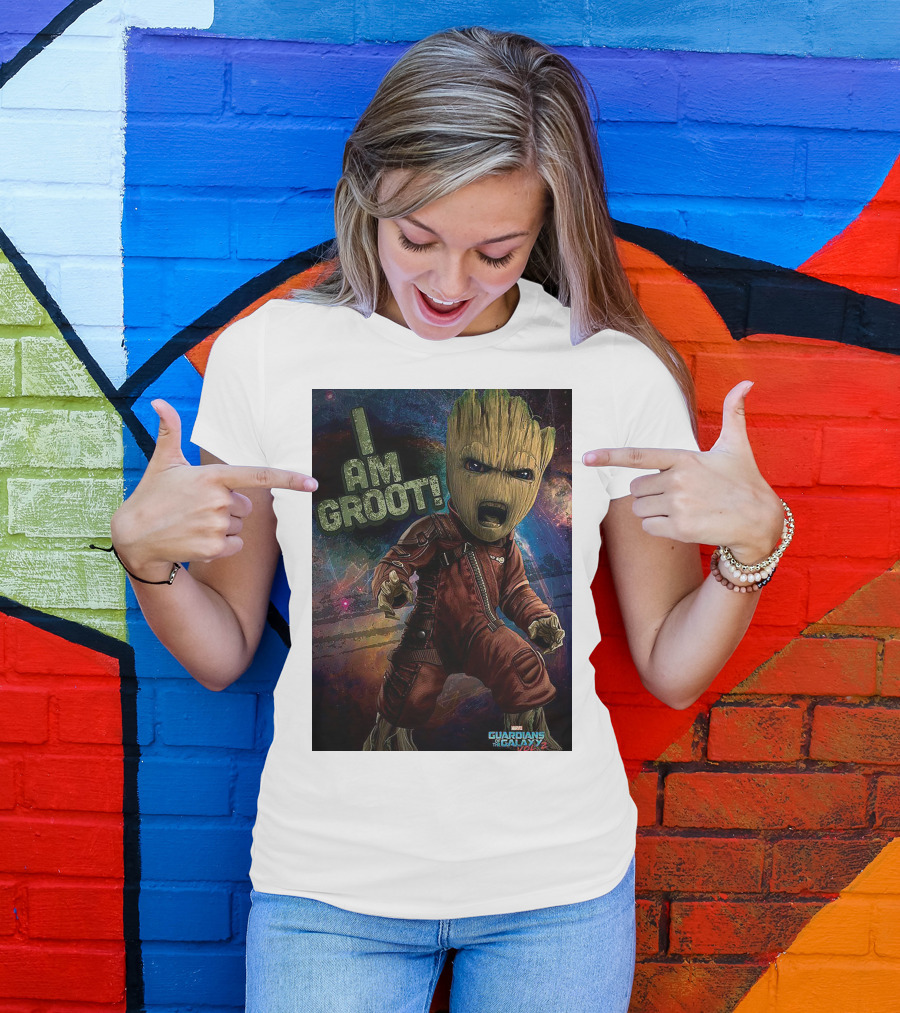 I Am Groot Guardians Of The Galaxy Vol. 2 T-Shirt