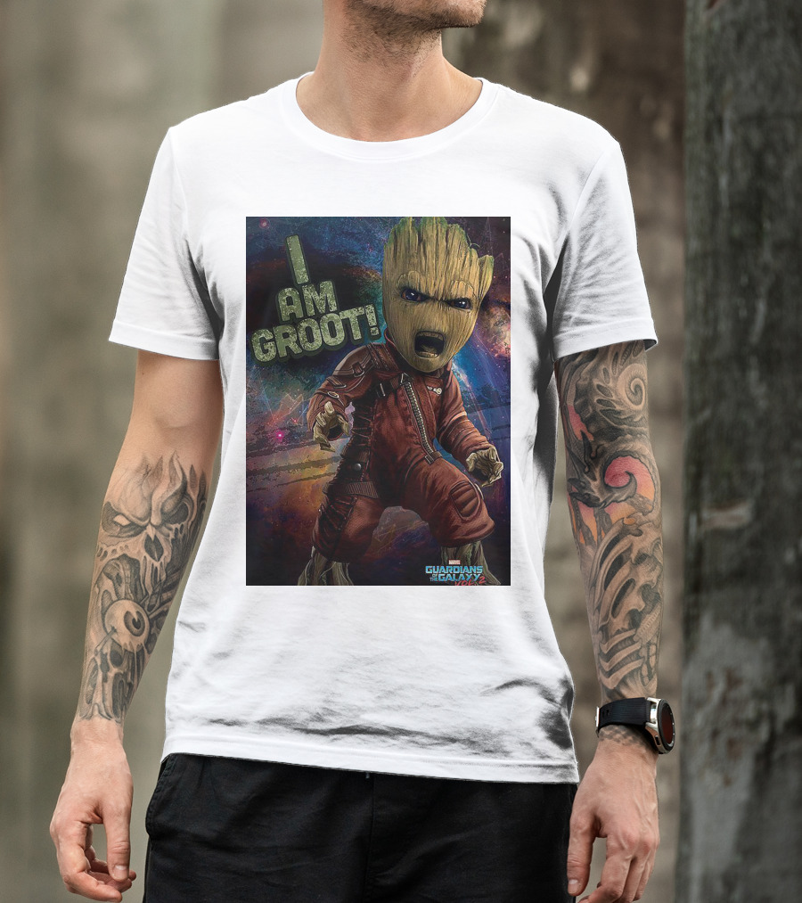 I Am Groot Guardians Of The Galaxy Vol. 2 T-Shirt