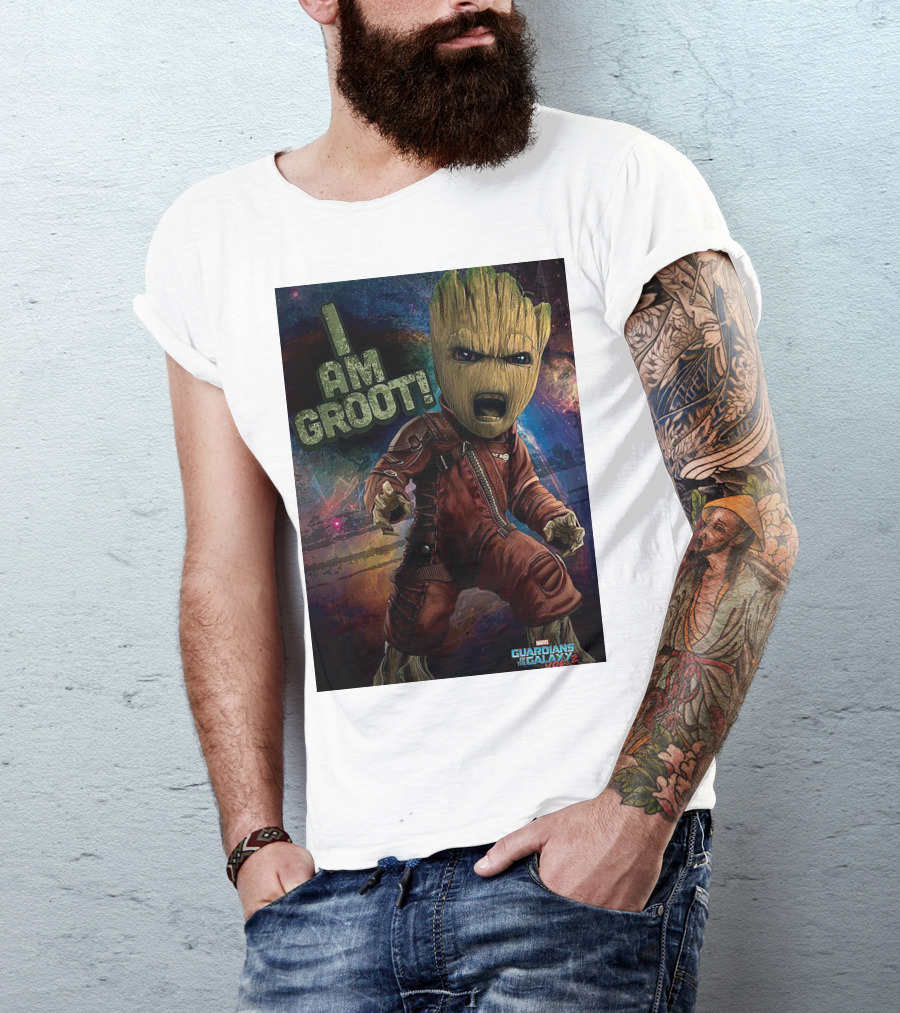I Am Groot Guardians Of The Galaxy Vol. 2 T-Shirt