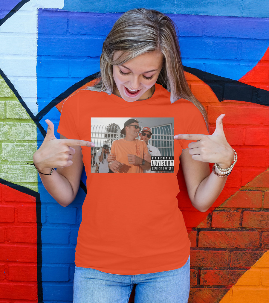 Parental Advisory Tom Brady Drunk Fun T-Shirt