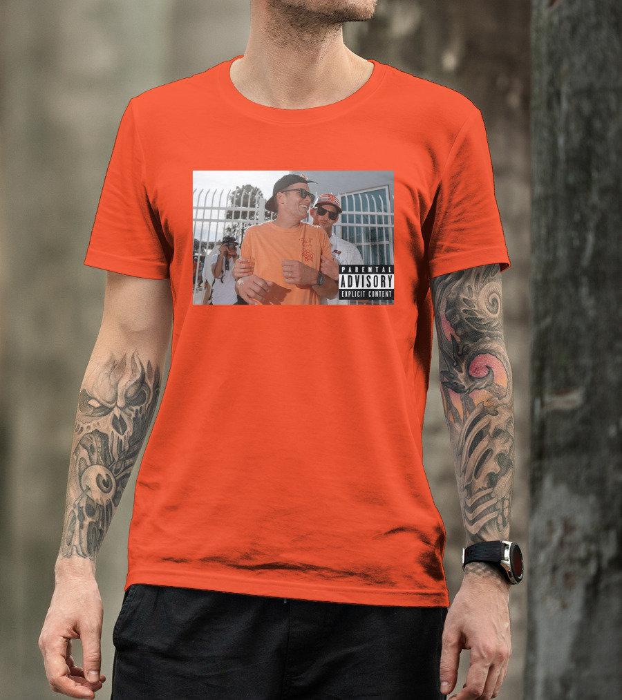 Parental Advisory Tom Brady Drunk Fun T-Shirt