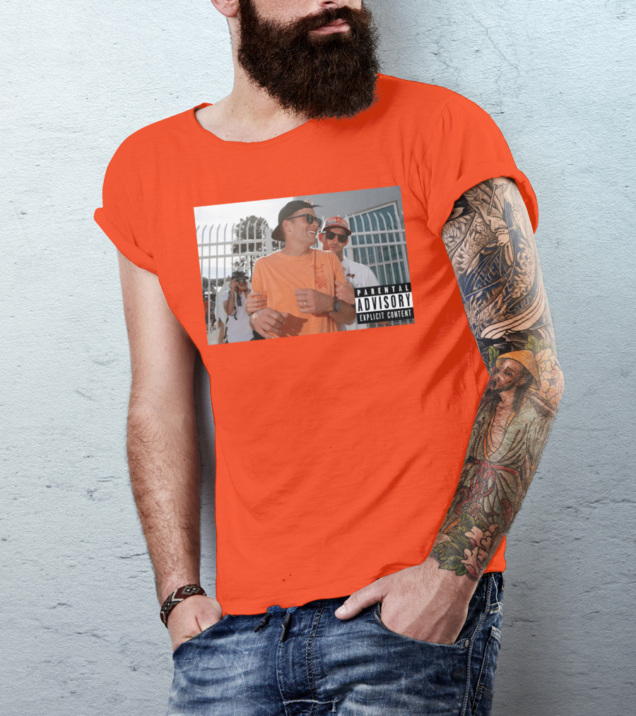 Parental Advisory Tom Brady Drunk Fun T-Shirt