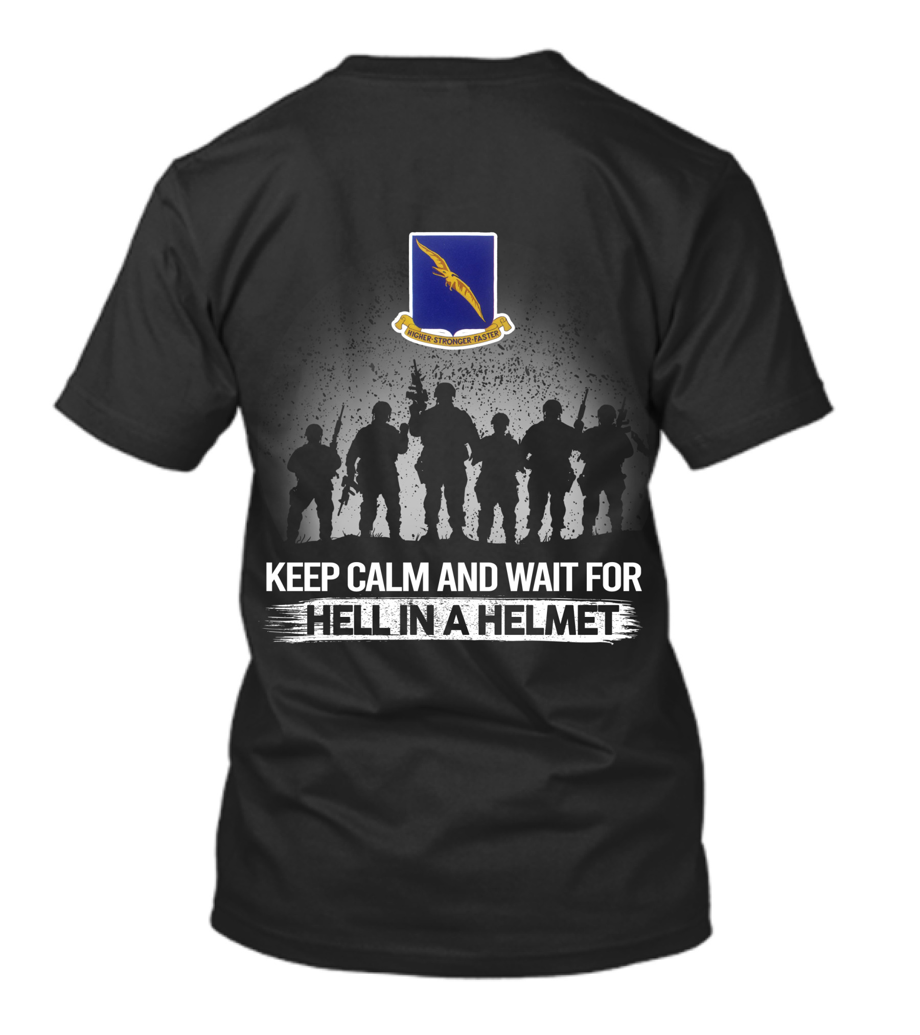 Keep Calm And Wait For Hell In A Helmet 92Nd Bomb Group T-Shirt
