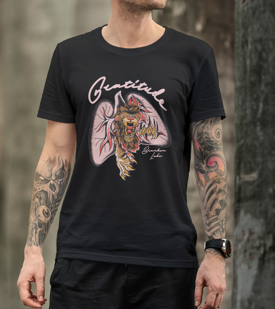 Gratitude Brandon Lake Lion Lungs T-Shirt