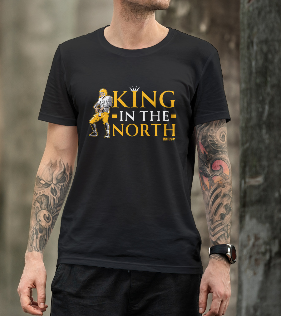 King In The North NFLPA Football Quarterback T-Shirt