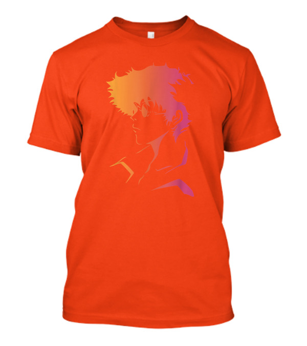 Cowboy Bebop Anime Character Silhouette T-Shirt