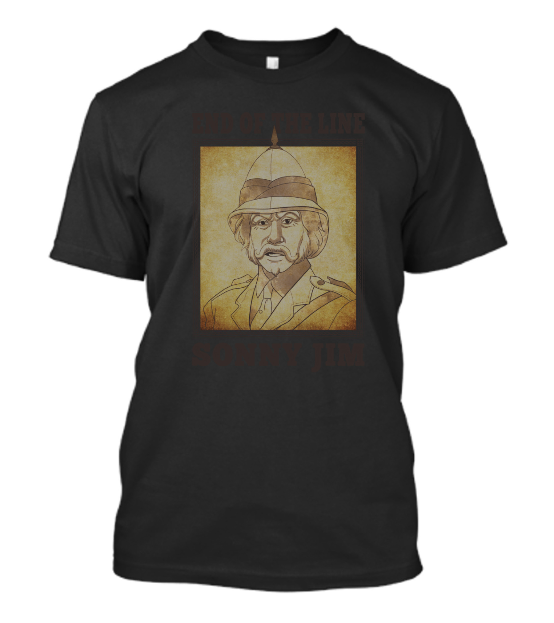 End Of The Line Sonny Jim Jumanji Van Pelt T-Shirt