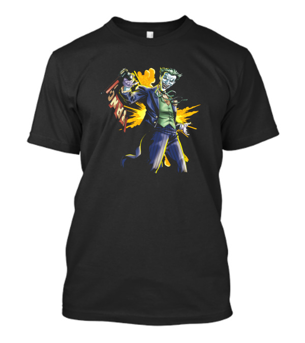 Batman Joker Bang Comic Villain Explosive Joker T-Shirt