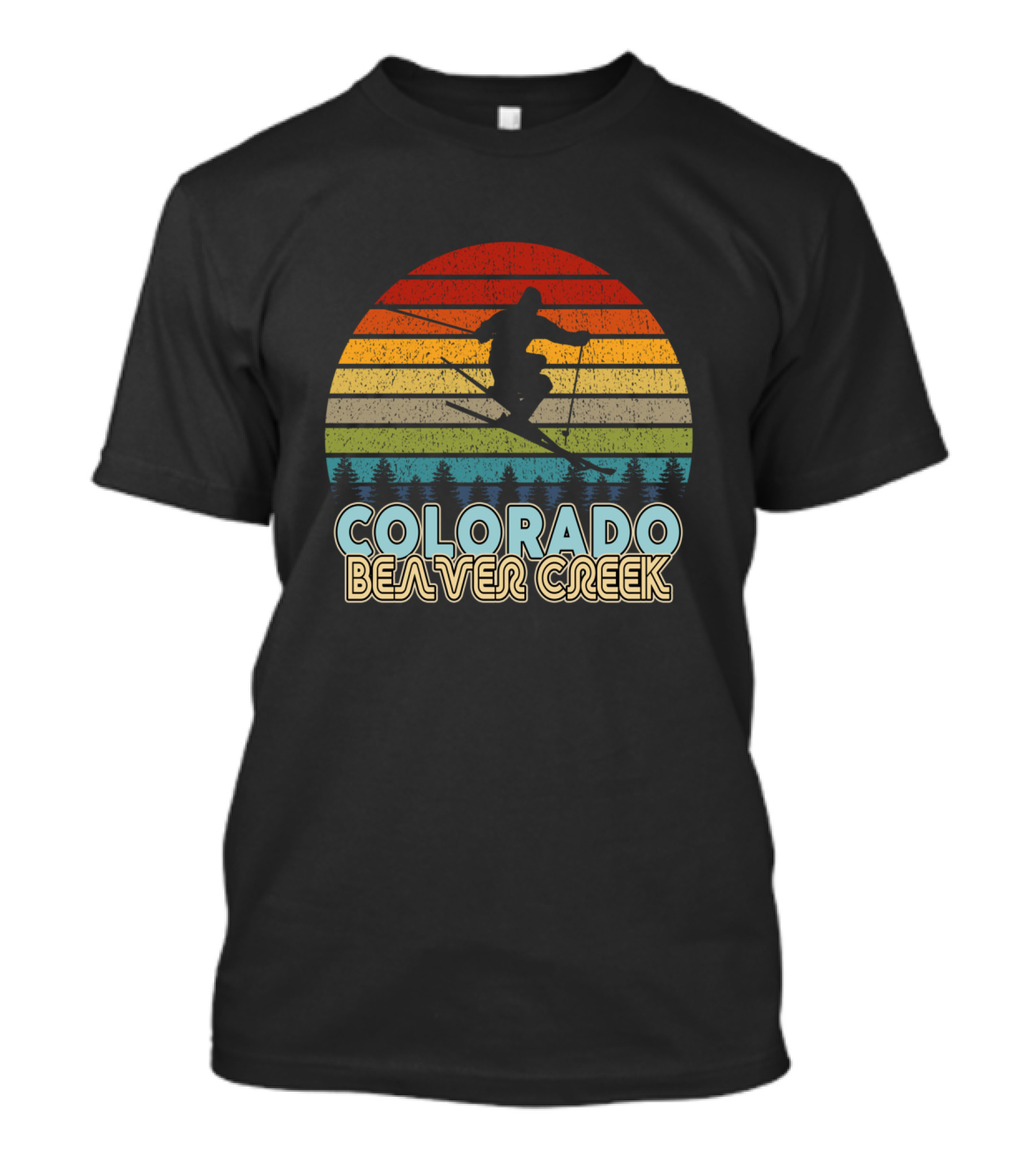 Colorado Skiing Beaver Creek Vintage Winter T-Shirt
