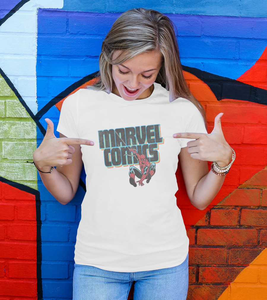 Marvel Comics Spider Man Classic Web Sling T-Shirt