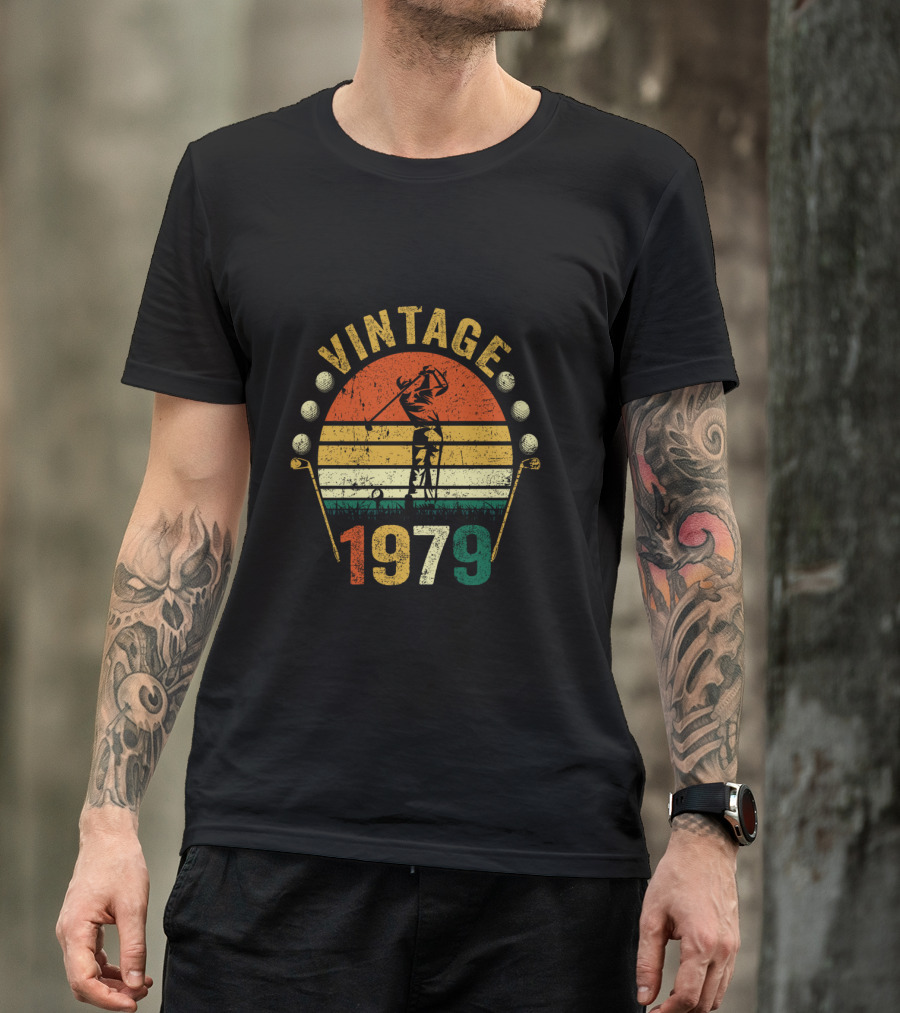 Vintage 1979 Golfer Golf Lover T-Shirt