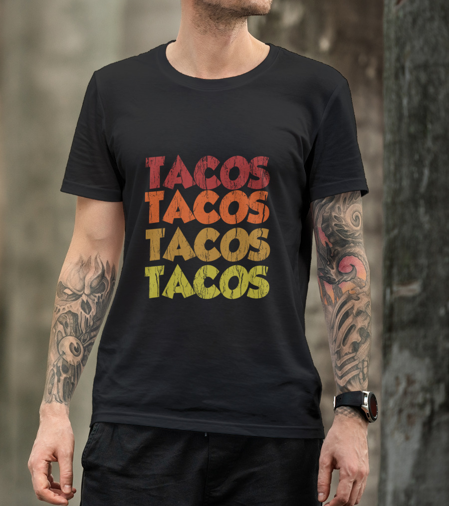 Tacos Retro Vintage Style T-Shirt