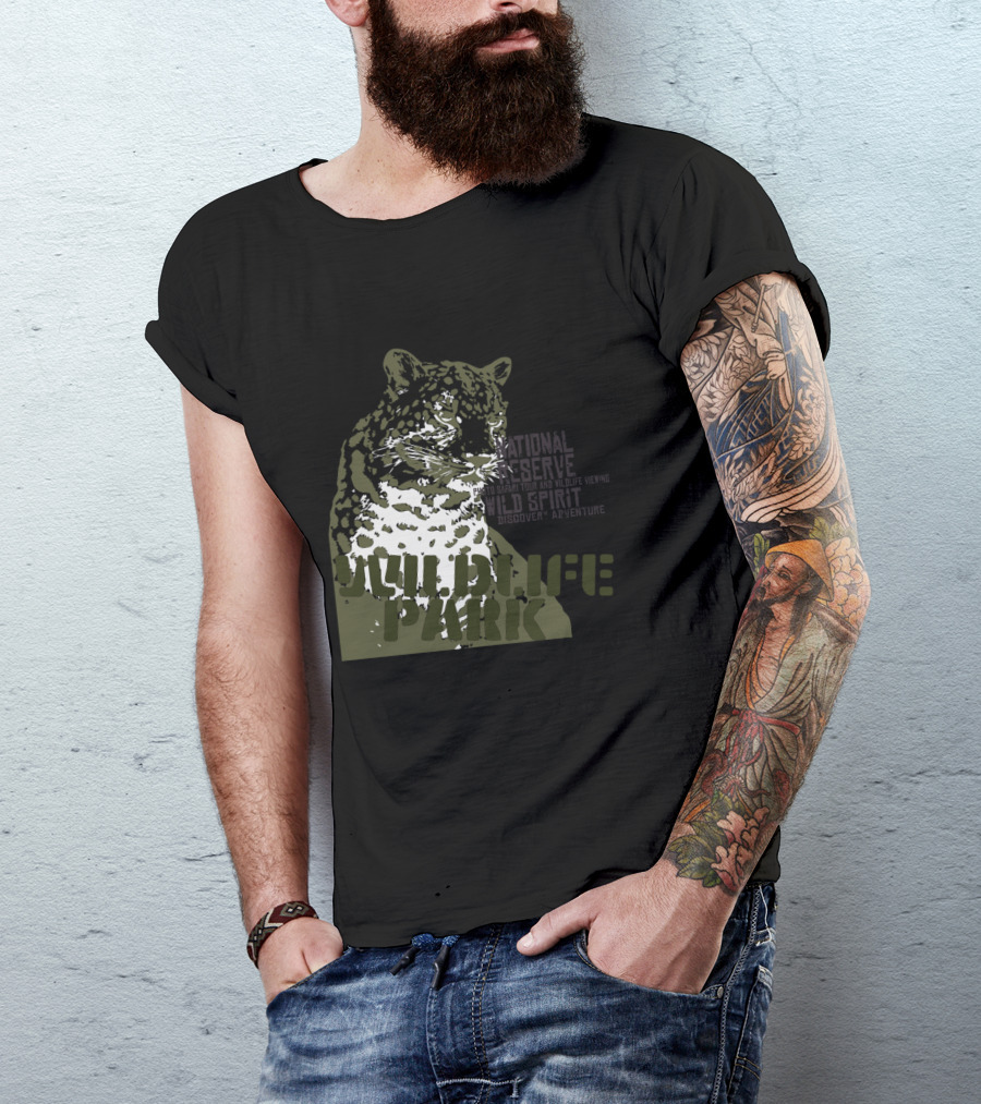 Wildlife Park National Reserve Wild Spirit Discover Adventure T-Shirt