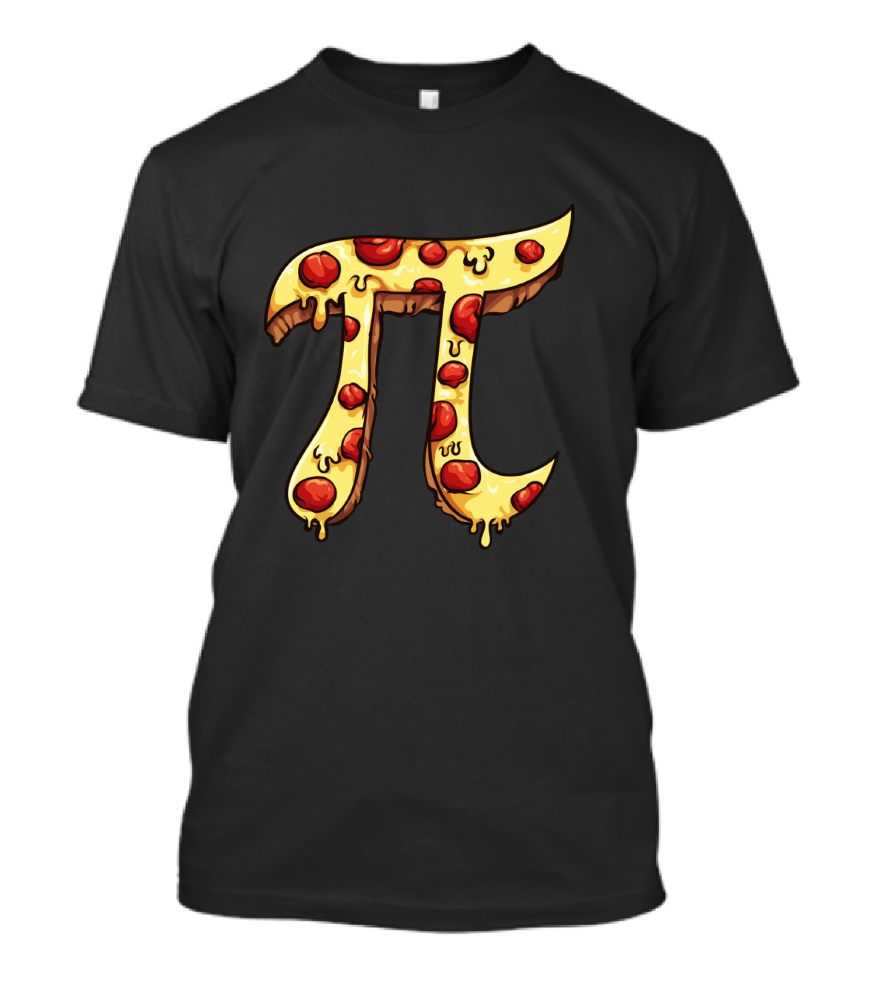 Pizza Pi Funny Math Geek Pi Day 3.14 T-Shirt