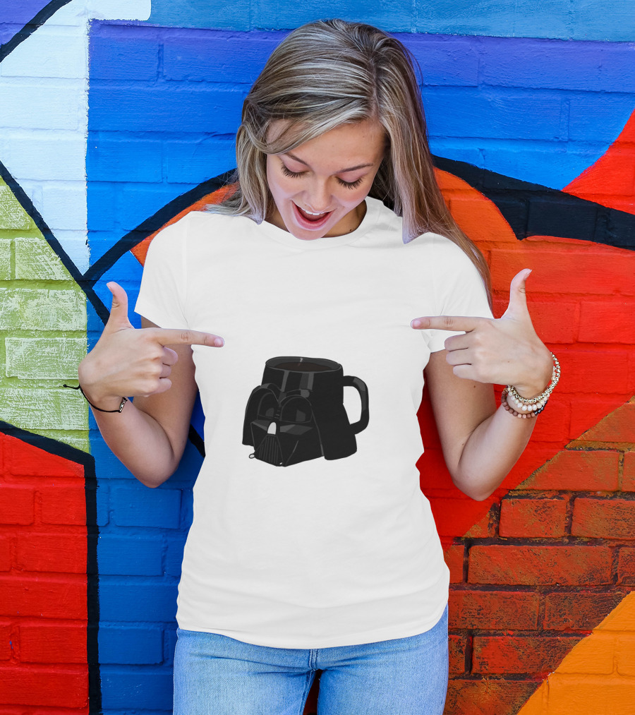 Darth Vader I Like My Coffee On The Dark Side T-Shirt