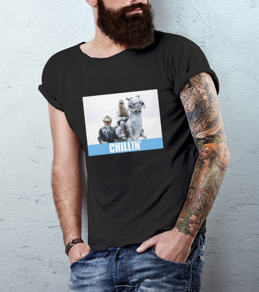 Star Wars Tauntaun Snow Chillin' T-Shirt