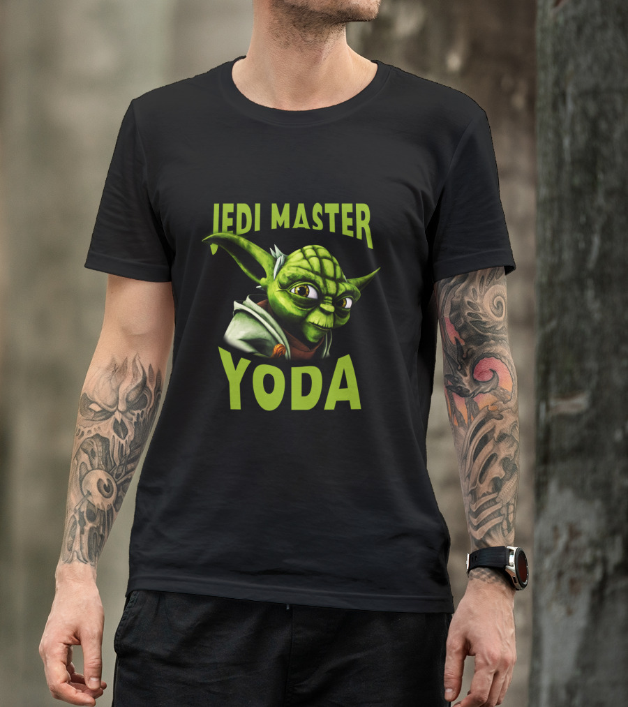Jedi Master Yoda Big Face The Clone Wars T-Shirt
