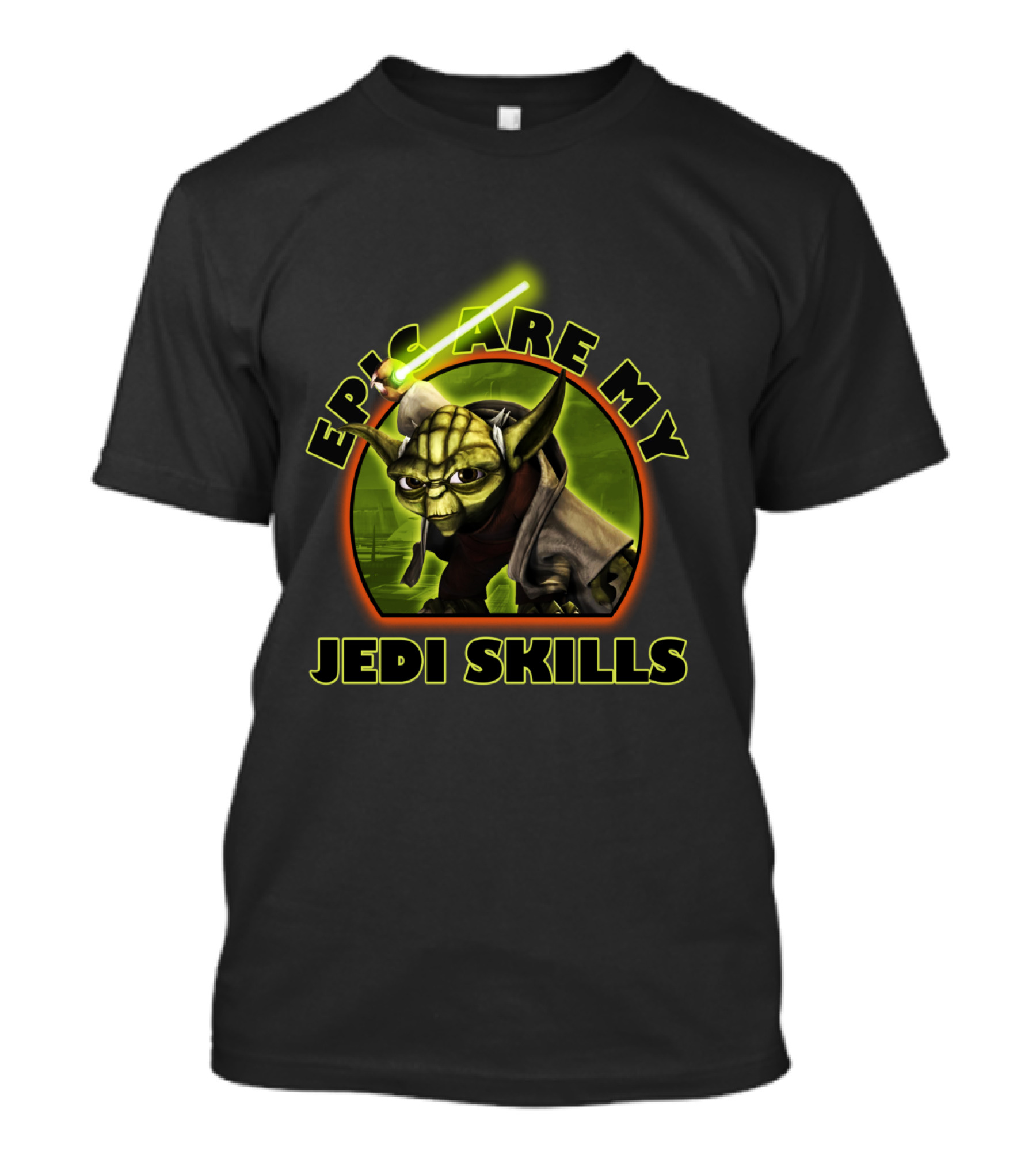 Epic Are My Jedi Skills Yoda The Clone Wars T-Shirt