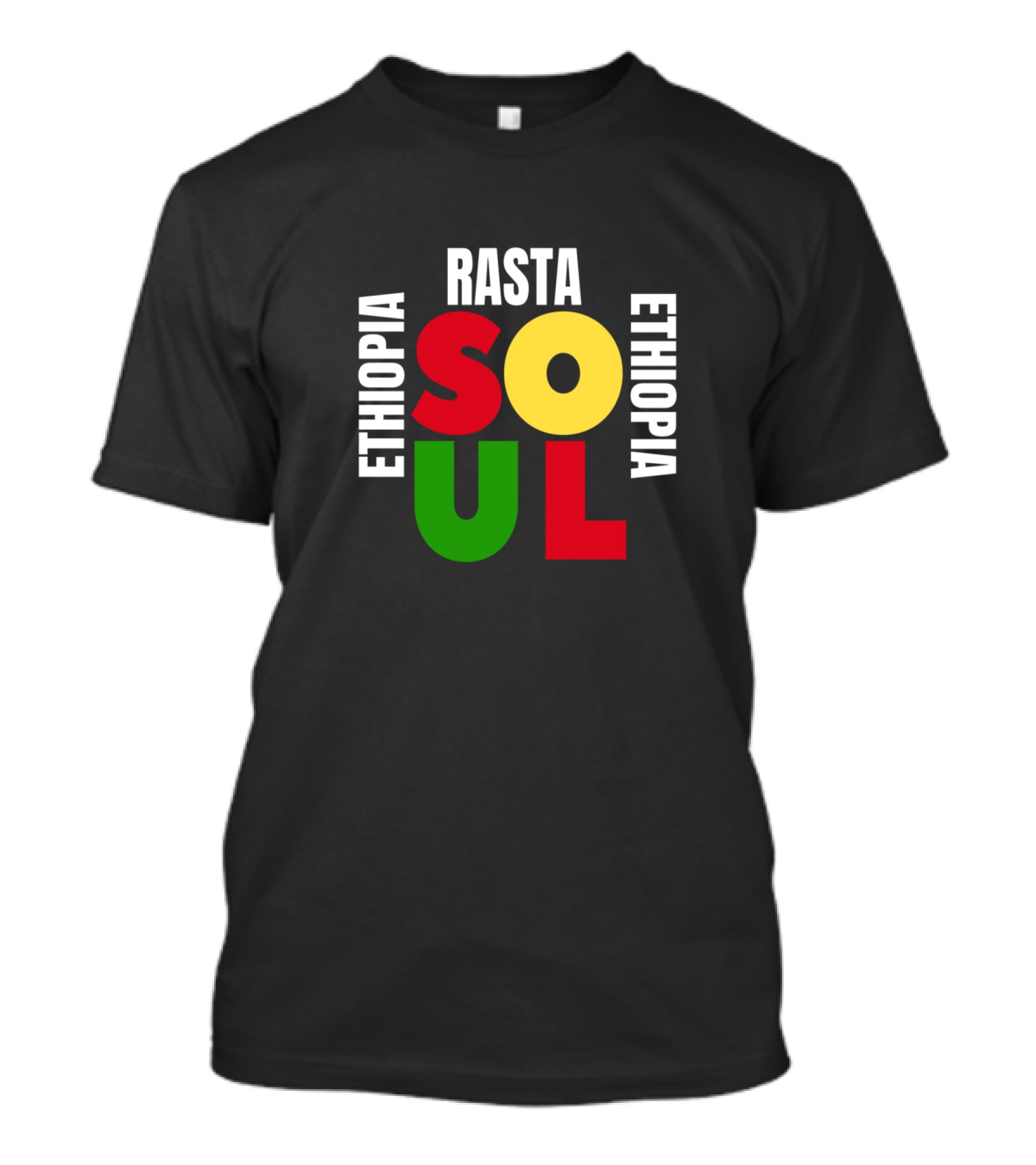 Ethiopia Rasta Soul Heritage Connection T-Shirt
