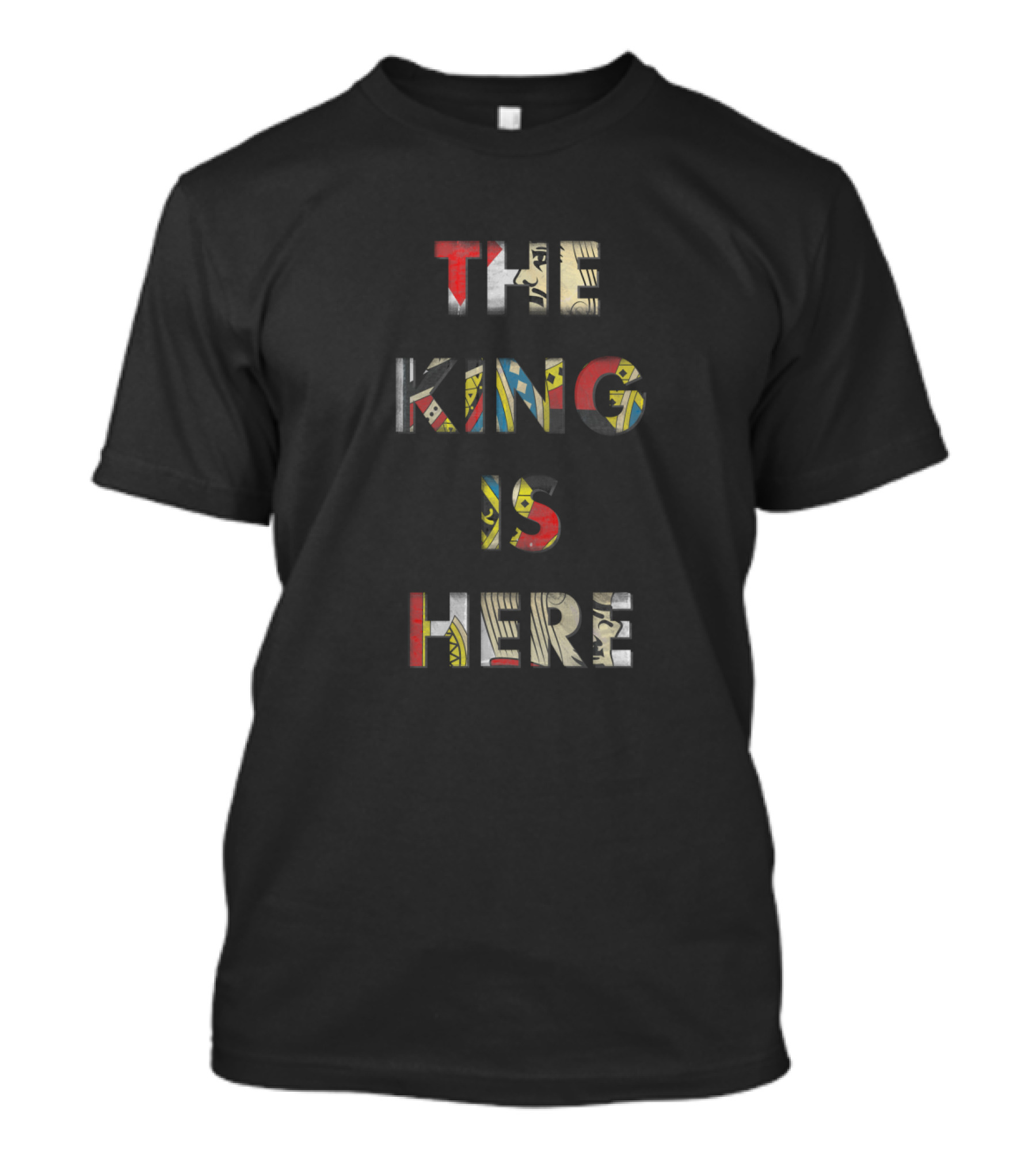 The King Is Here Playing Cards Poker Diamond T-Shirt