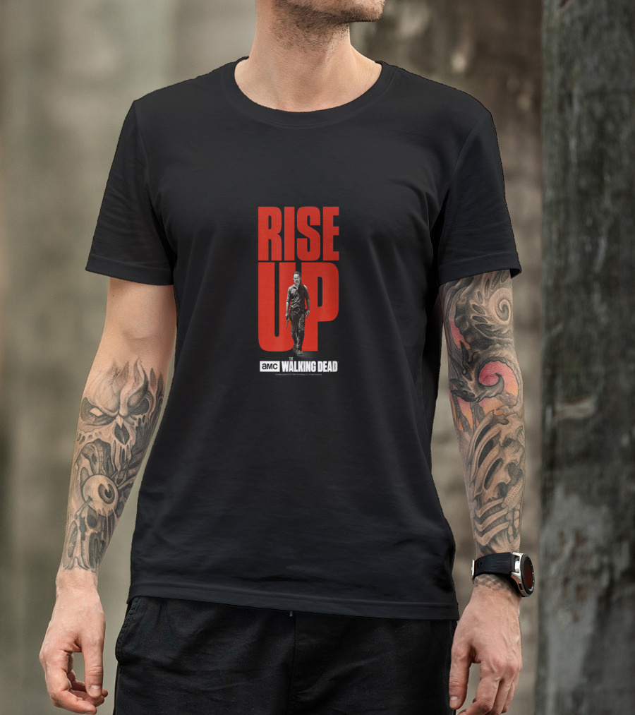 AMC Walking Dead Rise Up Rick T-Shirt