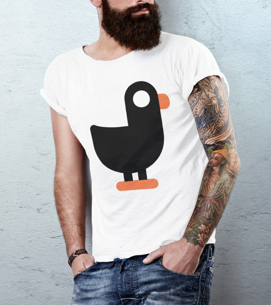 Kurzgesagt Iconic Bird Merchandise T-Shirt