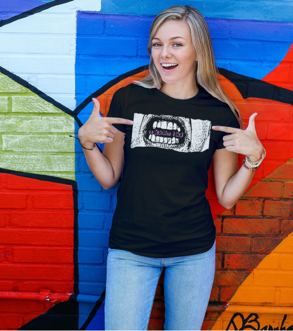 Chris Klemens Merch Mouth Open Text T-Shirt