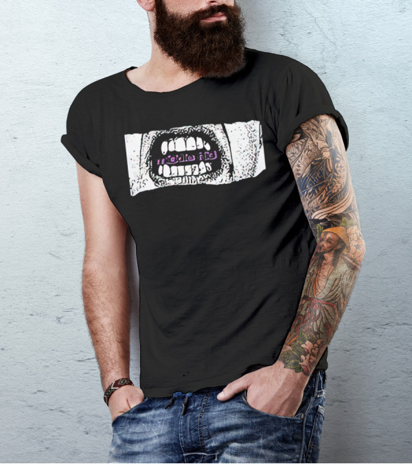 Chris Klemens Merch Mouth Open Text T-Shirt