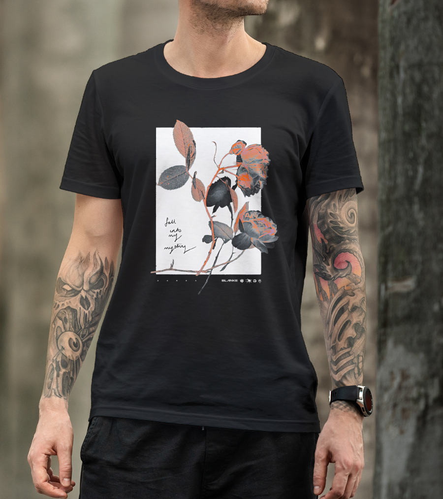 Blanke Fall Into My Mystery Roses T-Shirt
