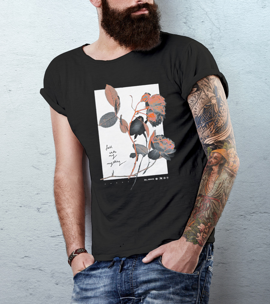 Blanke Fall Into My Mystery Roses T-Shirt