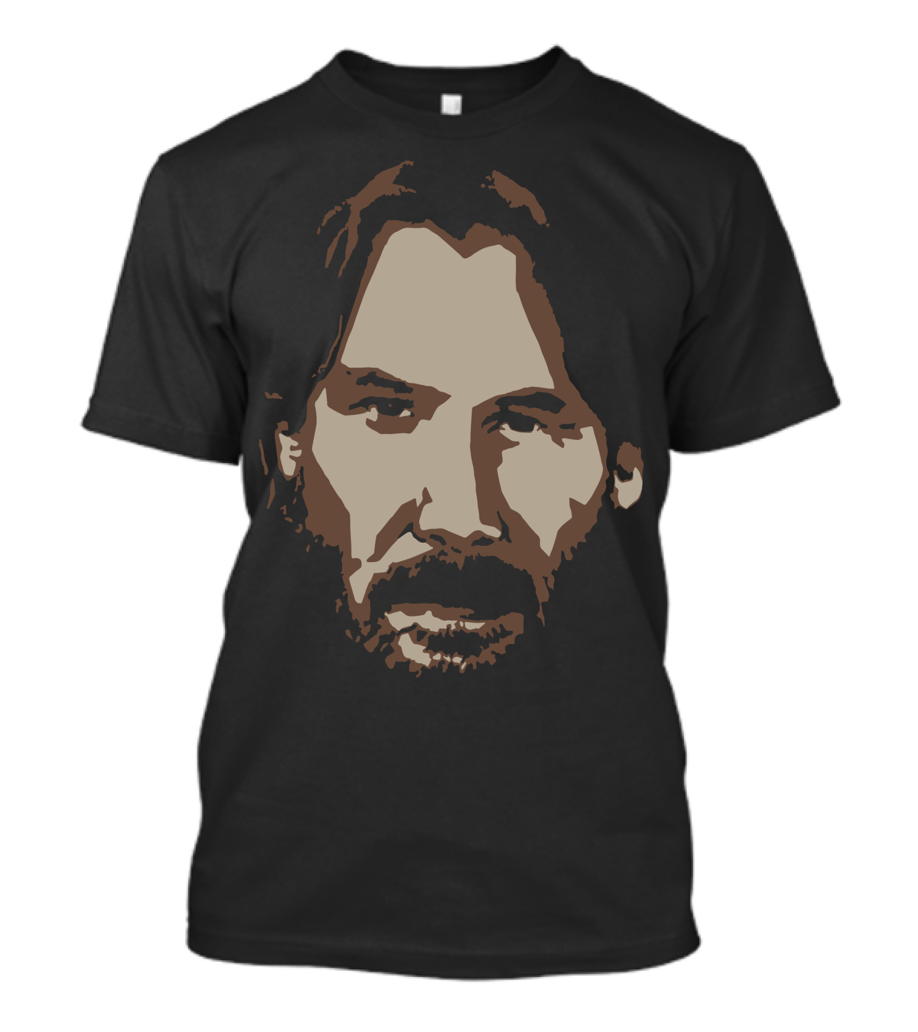 John Wick Movie Character Iconic Face T-Shirt