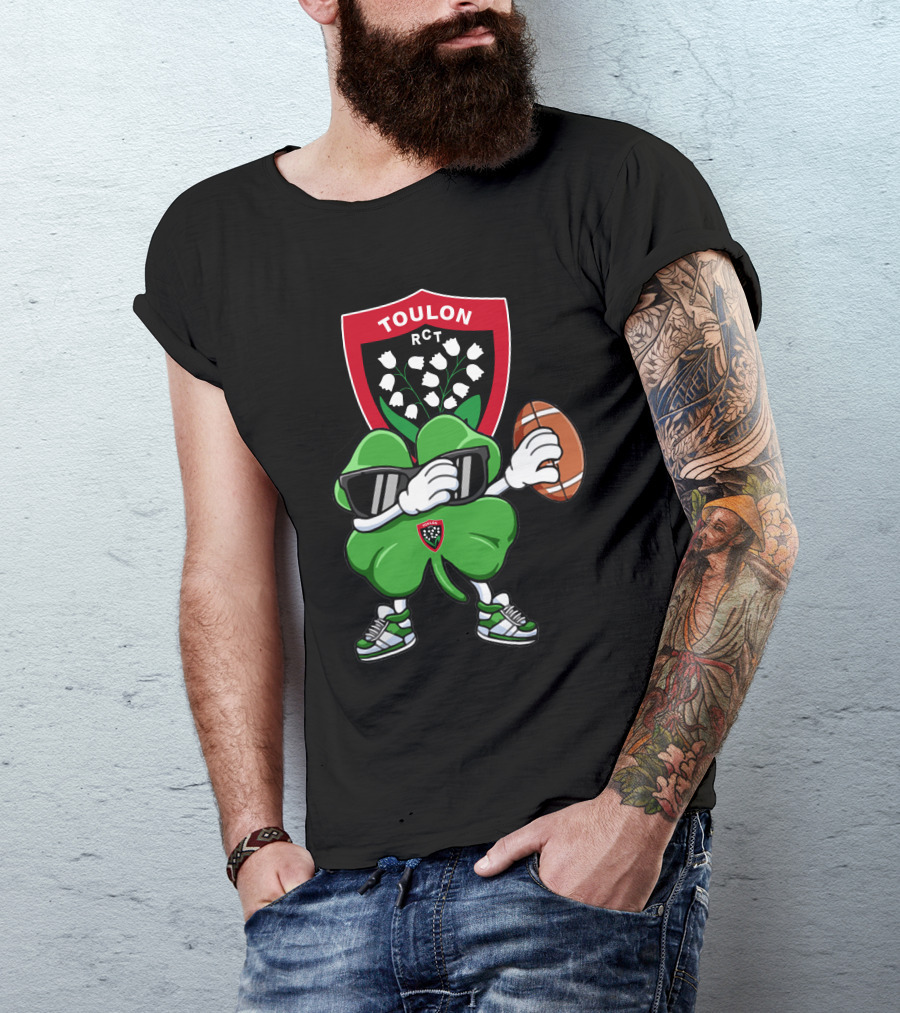 Toulon RCT Rugby Clover Shield T-Shirt