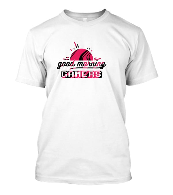Good Morning Gamers Pixel T-Shirt