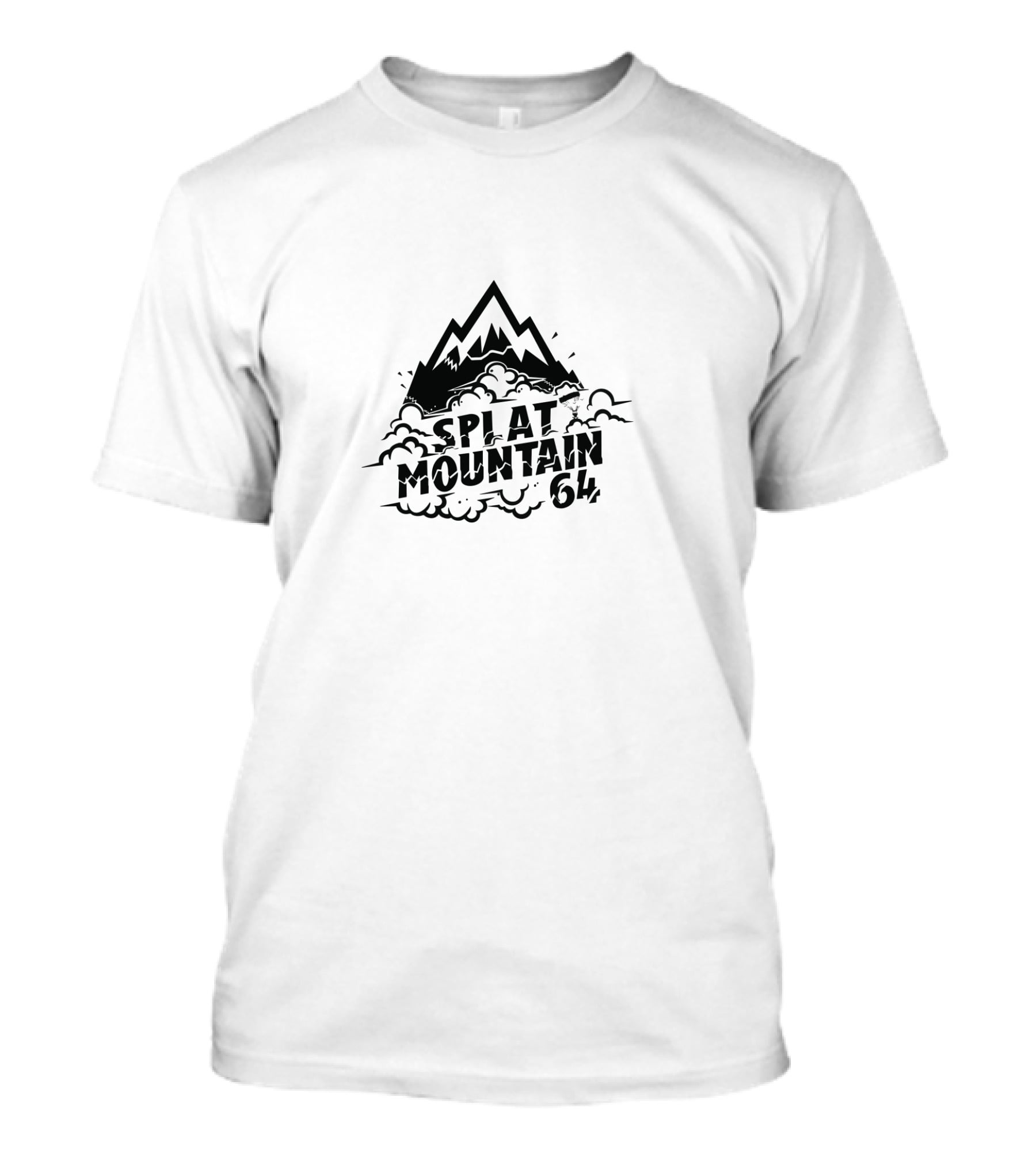 Splat Mountain 64 Stonemountain64 Mountain Scene T-Shirt