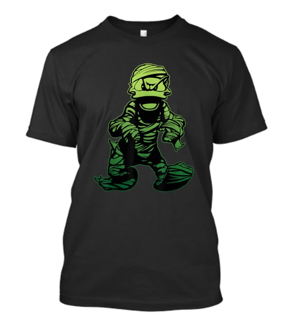 Donald Duck Halloween Mummy Disney Character T-Shirt