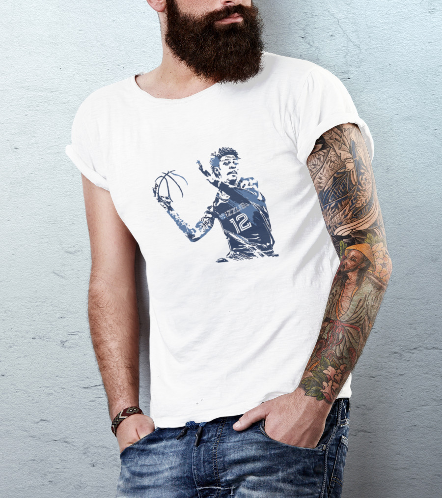 Grizzlies 12 Basketball Player T-Shirt