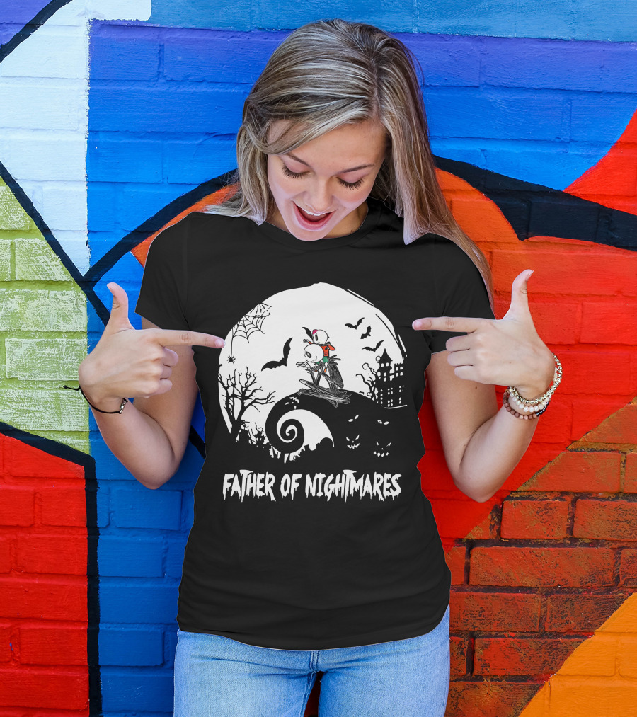Father Of Nightmares Halloween Scene T-Shirt