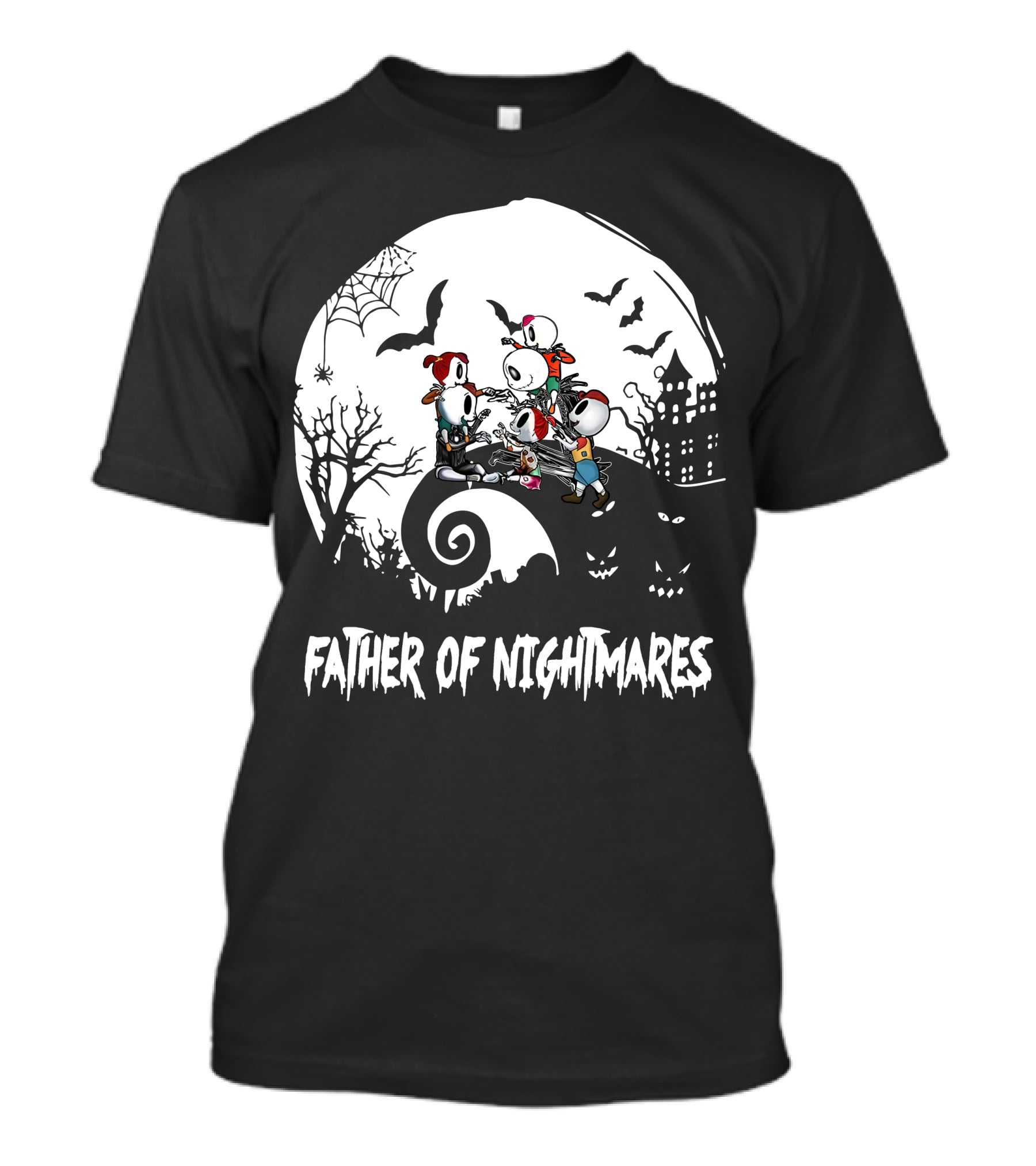 Father Of Nightmares Halloween 3 Boys 2 Girls T-Shirt