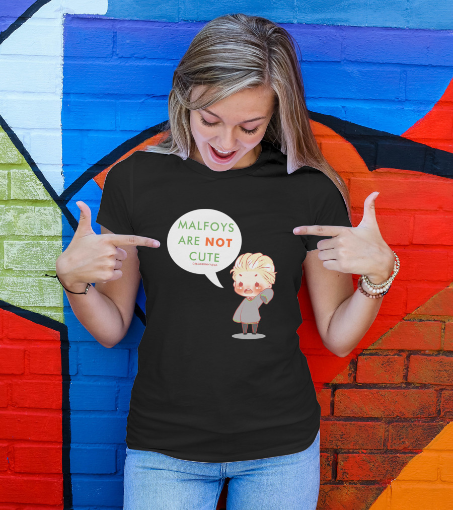 Draco Malfoy Chibi Malfoys Are Not Cute T-Shirt