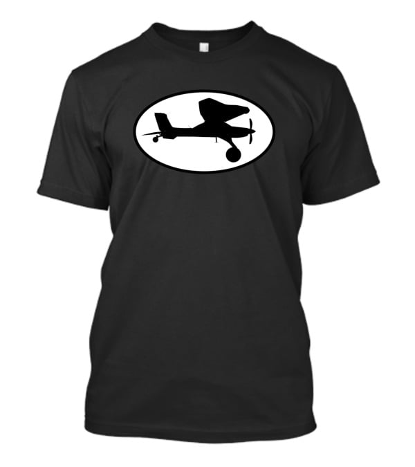 Draco Turbine Pzl104 Wilga Silhouette Oneofakind Aircraft T-Shirt